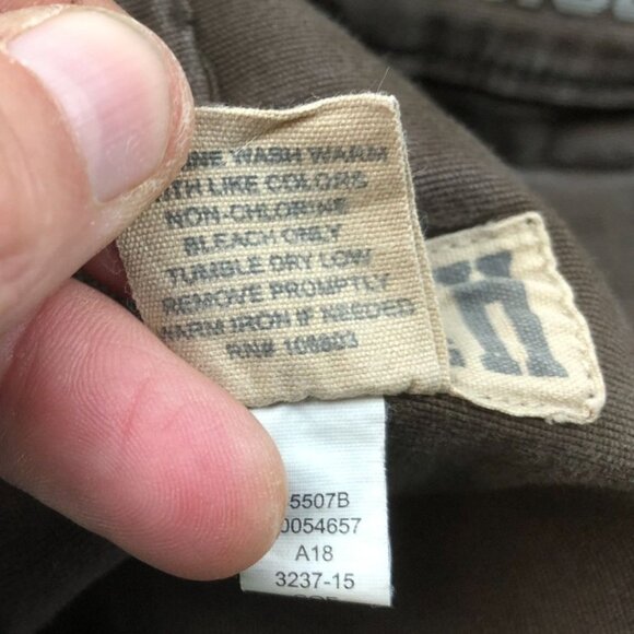 Duluth Trading Co Mens Cargo Pants Size 40x28 Straight Relaxed Fit Brown Classic - Picture 8 of 12